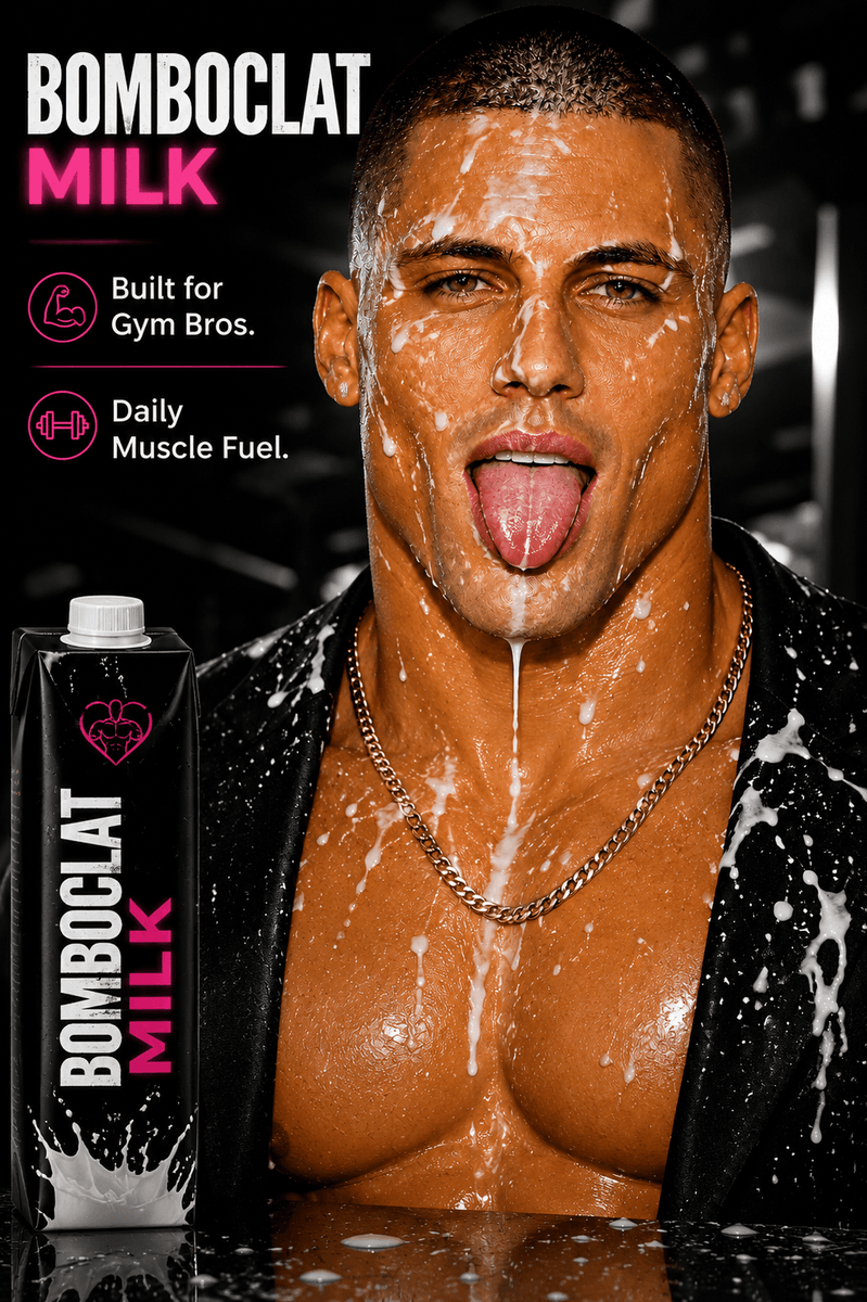 bompapi69's tweet photo. Chad had just started modeling. His first assignment was supposed to be a normal portrait shoot, but he couldn't stop being a dumb jock... Good news: After that photo shoot, Chad was hired by a Jamaican milk company! 💦 #himbo #dumbjock #muscle #bara https://t.co/WgukEAsPVv