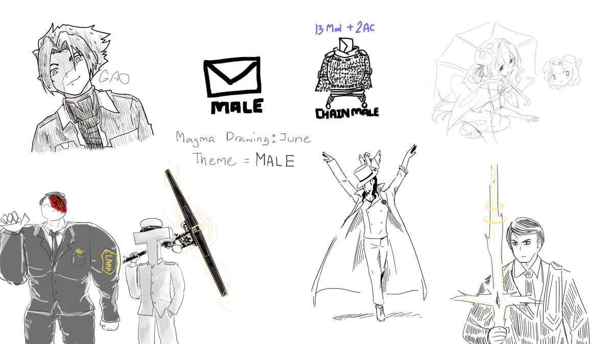 Meggal_SA's tweet photo. วาด magma เดือน 6
กำลังคิดว่าจะต้องแทคคนอื่นไหม แต่ไม่ทำละกัน ขี้เกียจ https://t.co/NIz22Z5UjZ