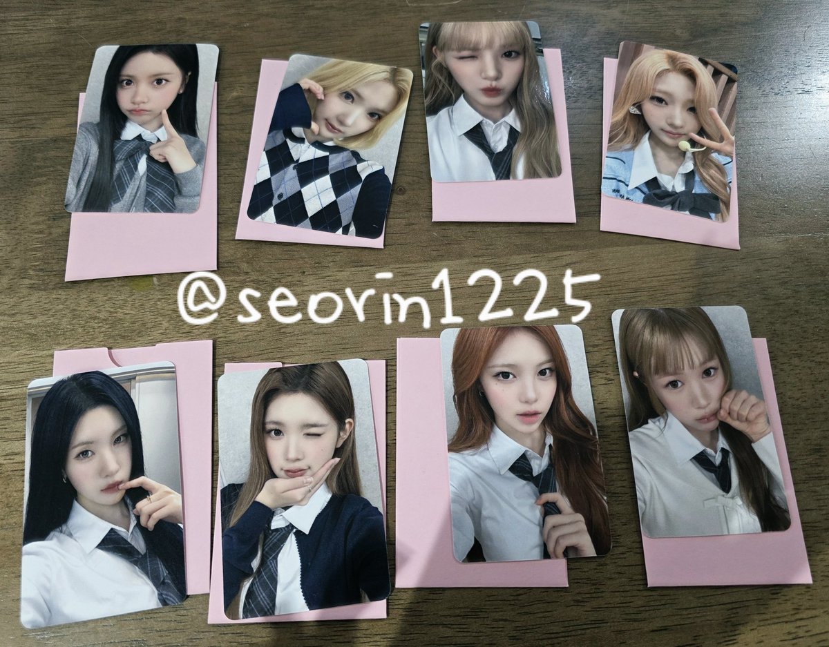 seorin1225's tweet photo. 오늘 퇴근하고 다녀온 하투하 레몬탱 뮤직아트랑 앱뮤 럭드 jpg.
개인적으로 이번 럭드 중에서는 앱뮤 교복착 럭드가 최고인듯... 특히 앱뮤 카르멘이랑 스텔라 너어무 예쁘다아🫶 
분철 보내야 하지만 예쁜 아가들 먼저 볼 수 있어서 좋았다ㅎㅎ https://t.co/2q9gqE2O9l