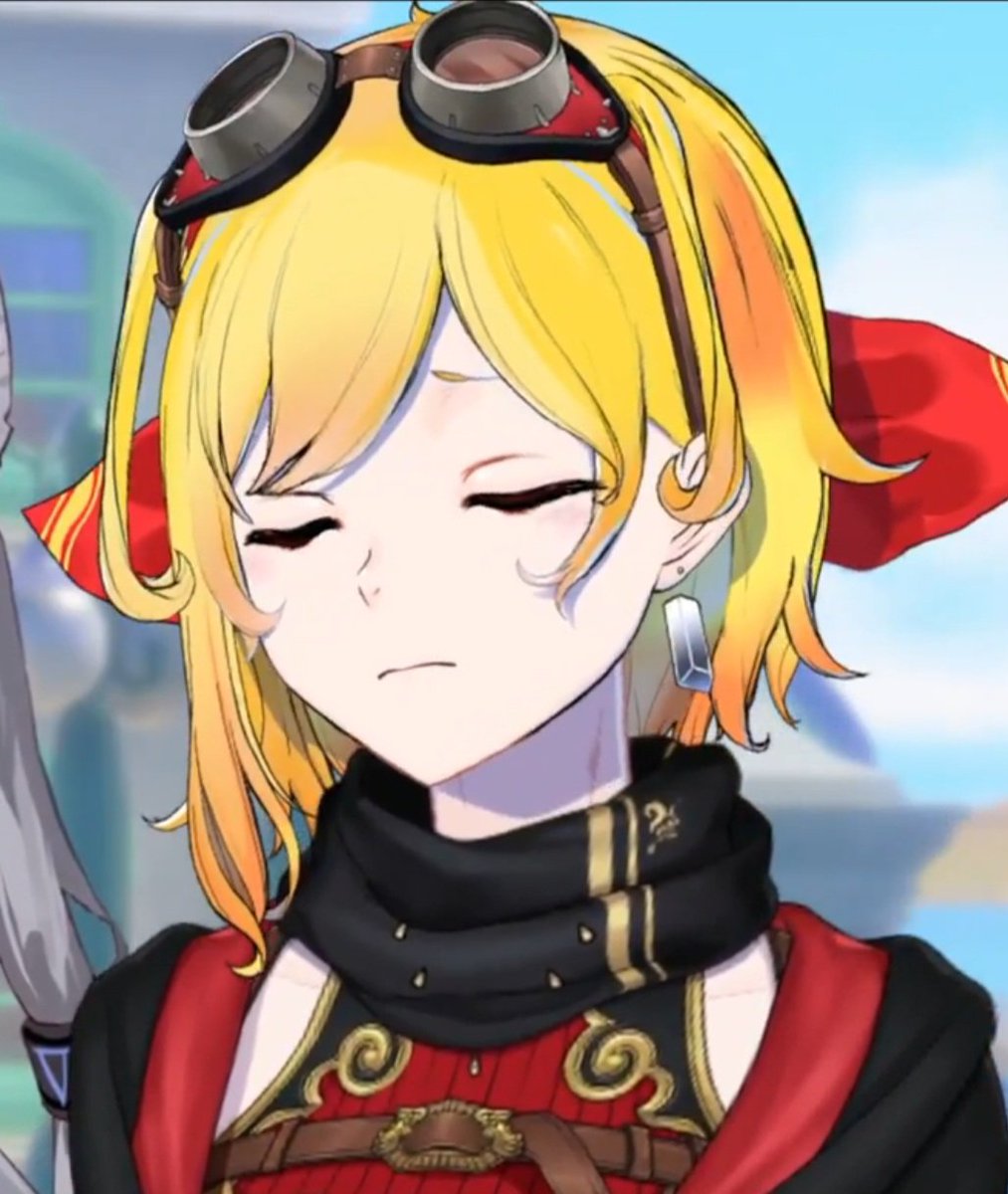 arcanetime's tweet photo. The face she's making when you say 'no no ya, Kaela ya" https://t.co/9QTmHsEQCu