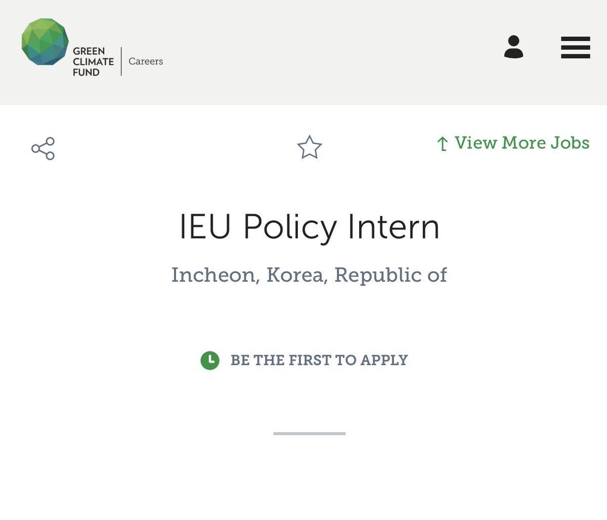 EemanBintSulaym's tweet photo. Two Internship Opportunities with the GCF.

IEU Policy Internship: https://t.co/unYK12HHNV

DMEL Internship: https://t.co/arSG02KiyS

Good luck 🍀👍🏾 https://t.co/5tup7FewGA