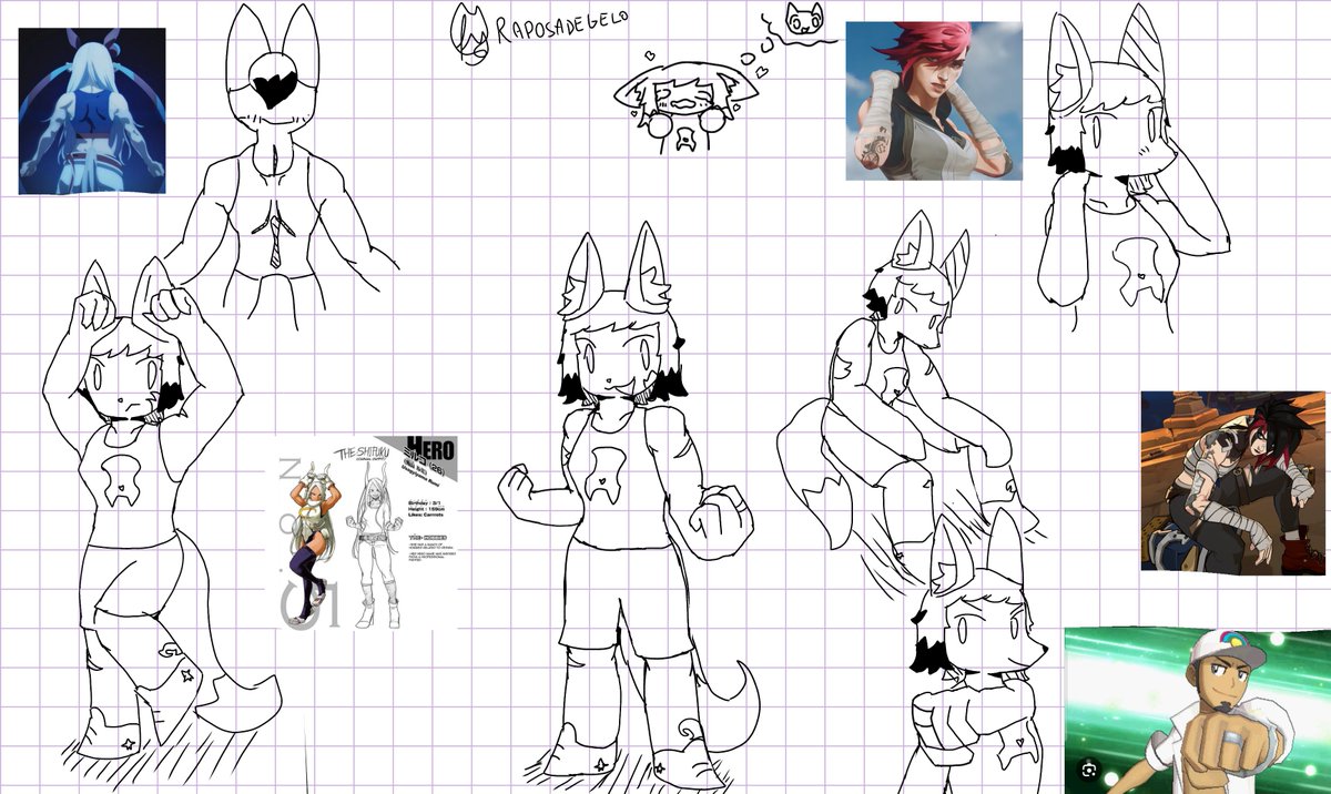 raposadegelo's tweet photo. Treinando ou alguma coisa assim 

#furry #sketch https://t.co/k6XfhGJGxT