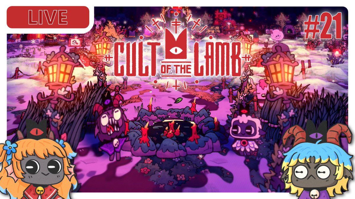CoralVtuber's tweet photo. [21:00] [01/07/26]🐌🌊
[Live] Cult of the Lamb #21 || เล่นถึงถึงไหน จำไม่ค่อยได้ w/
@Bettha_Vtuber 
​ .                                  
ห้องรอ: https://t.co/a4nqMXMDuk
.  
#CoralRLive #VtuberTH https://t.co/VJCOwLDhHX