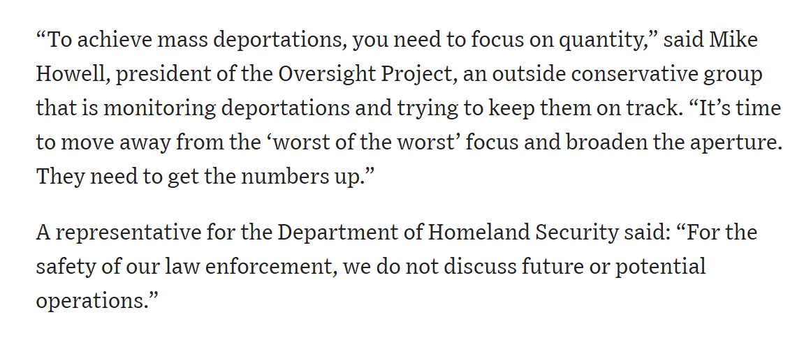 MHowellTweets's tweet photo. The only thing that matters are the numbers.

The deportation numbers need commas in them.

We're not even close, and the figures being put out there aren't accurate or defensible, but we CAN get there through following the program.