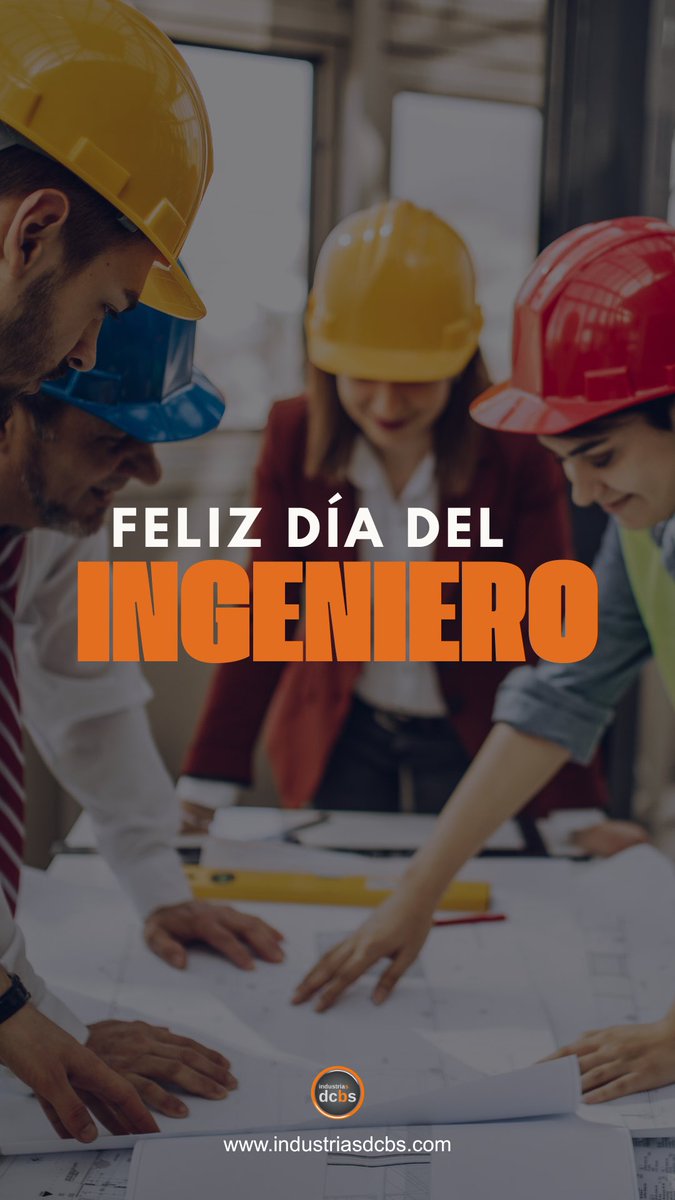 industriasdcbs's tweet photo. ¡Porque cada detalle cuenta! ✨ En industrias dcbs, felicitamos a todos los #ingenieros en su día. Gracias por su pasión por el diseño, la precisión y la construcción de calidad. 🏗️🛠️ ¡Feliz #DíaDelIngeniero! ⚙️🔩 https://t.co/AhdpS6hrm6