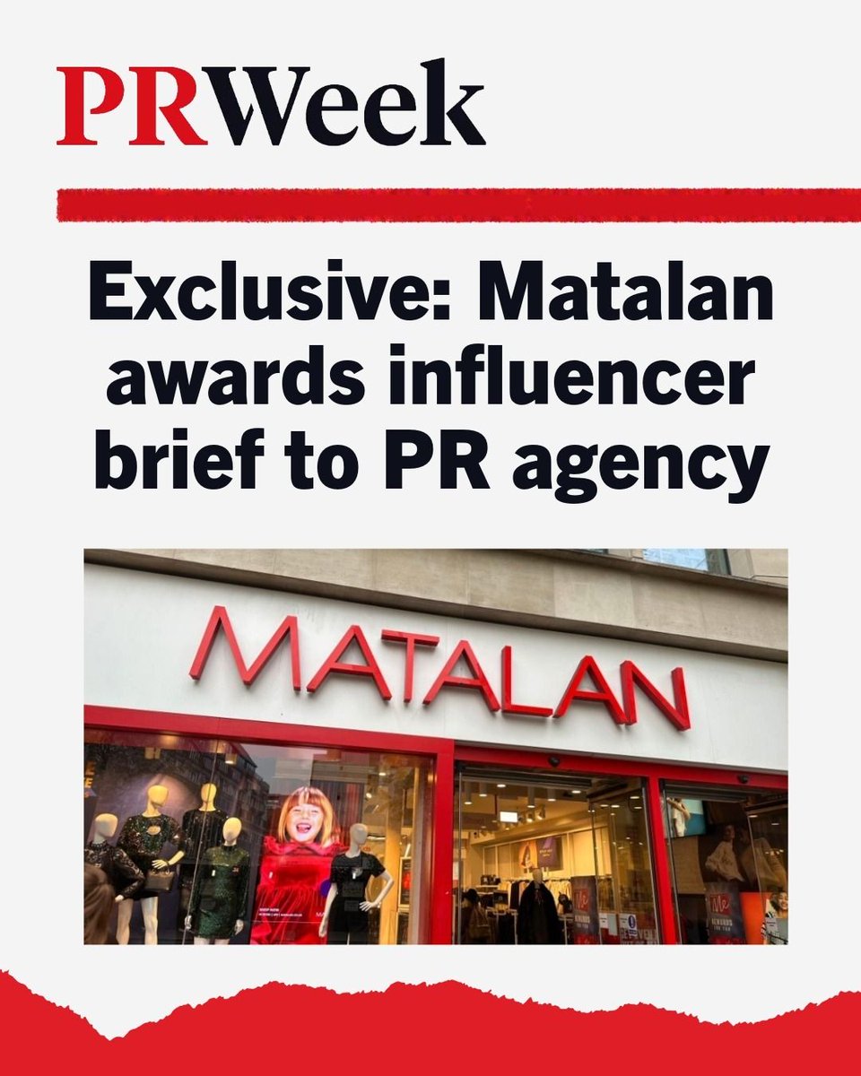 prweekuknews's tweet photo. Exclusive: Matalan has appointed a creative communications agency to handle its influencer activity, after a competitive pitch process ➡️ https://t.co/4HrVZ2wq5s 

(Credit: Peter Dazeley/Getty Images) https://t.co/cG6JFyXVeM