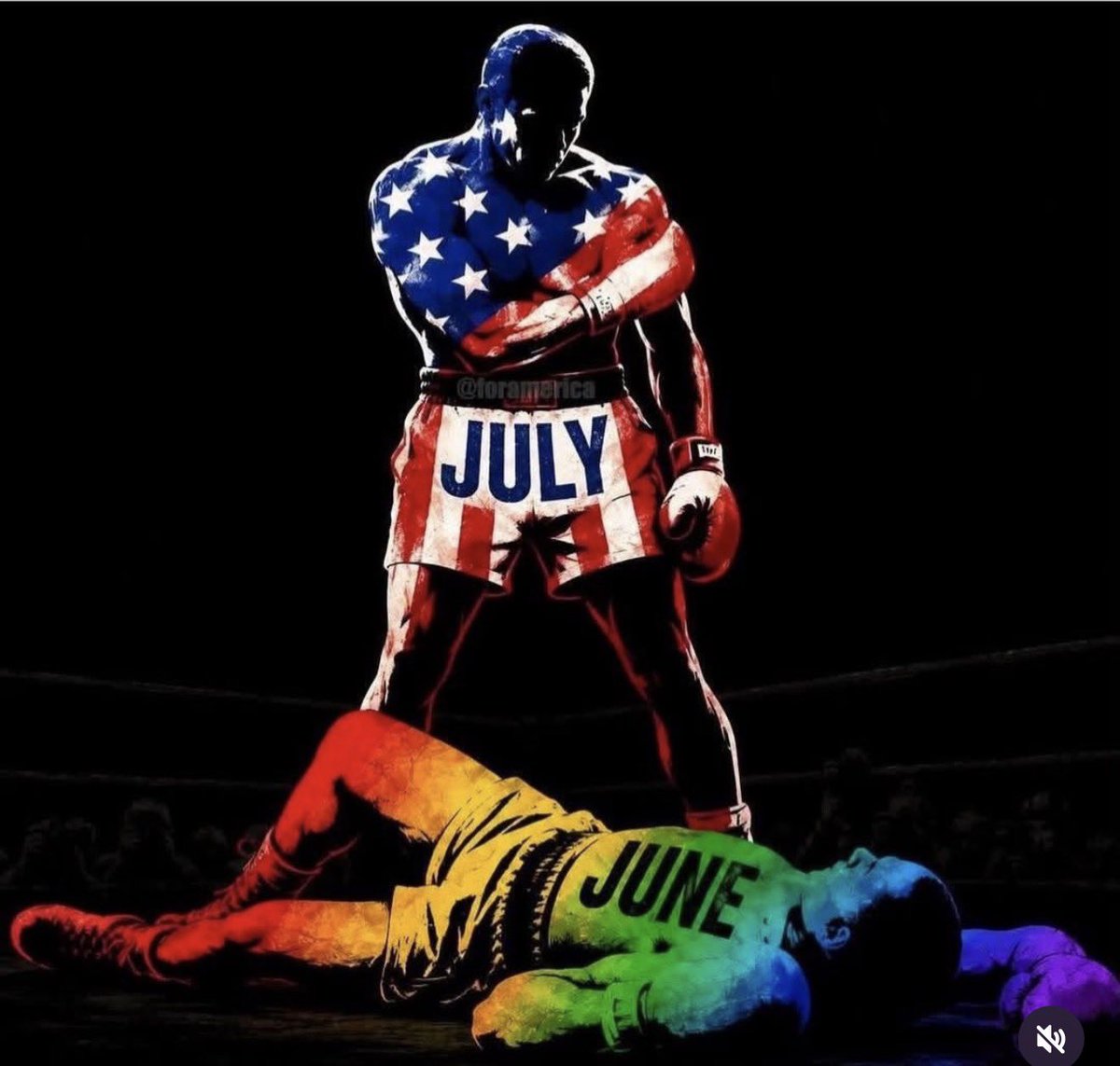250_Revolution's tweet photo. Ding. Ding. 🥊
July has entered the ring.
Birthday month. Independence Day. Fresh start. Let’s go! 🇺🇸🎂🎆 #July #USA #BirthdayMonth https://t.co/2f81aNnHfg