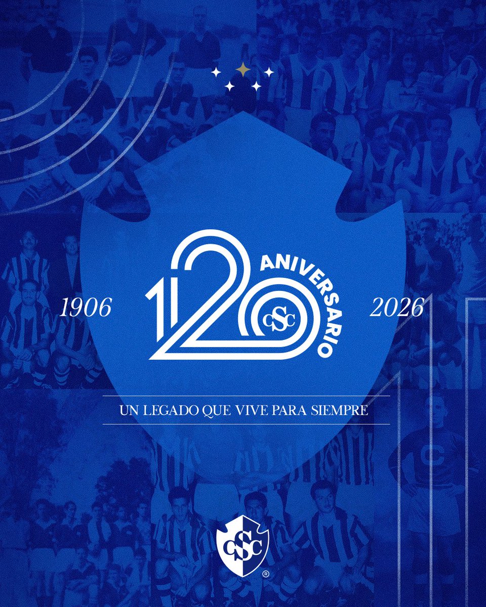 Cartagines's tweet photo. Hoy no celebramos solo un aniversario.

Celebramos 120 años de historias que comenzaron en las graderías, de familias que heredaron una pasión, de abrazos inolvidables, de triunfos, desafíos y de un sentimiento que nunca ha dejado de crecer.

💙 ¡Feliz 120 Aniversario! 💙 https://t.co/iceaKkHLUc