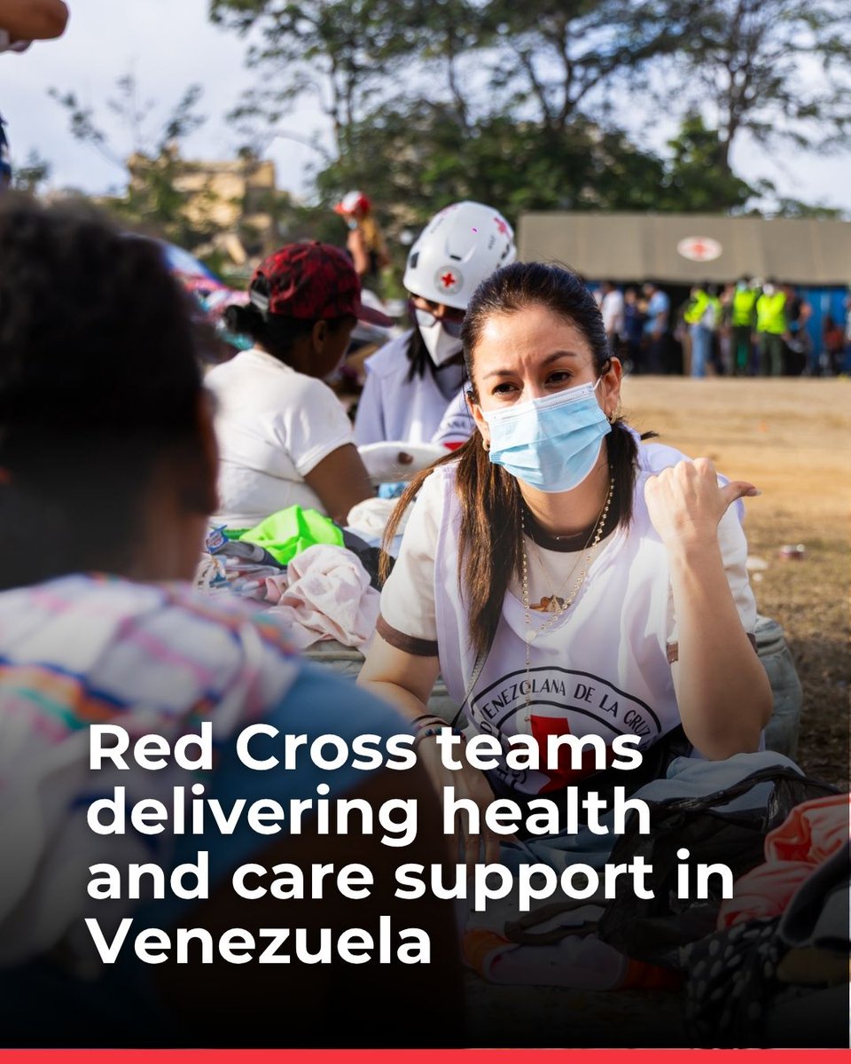 ifrc's tweet photo. Primary healthcare, mental health support and chronic disease management are now urgent needs following the earthquakes in Venezuela.

The @IFRC Emergency Appeal will help the Venezuelan Red Cross @cruzrojave provide critical health services and support recovery.👉https://t.co/32F72ZH8vL