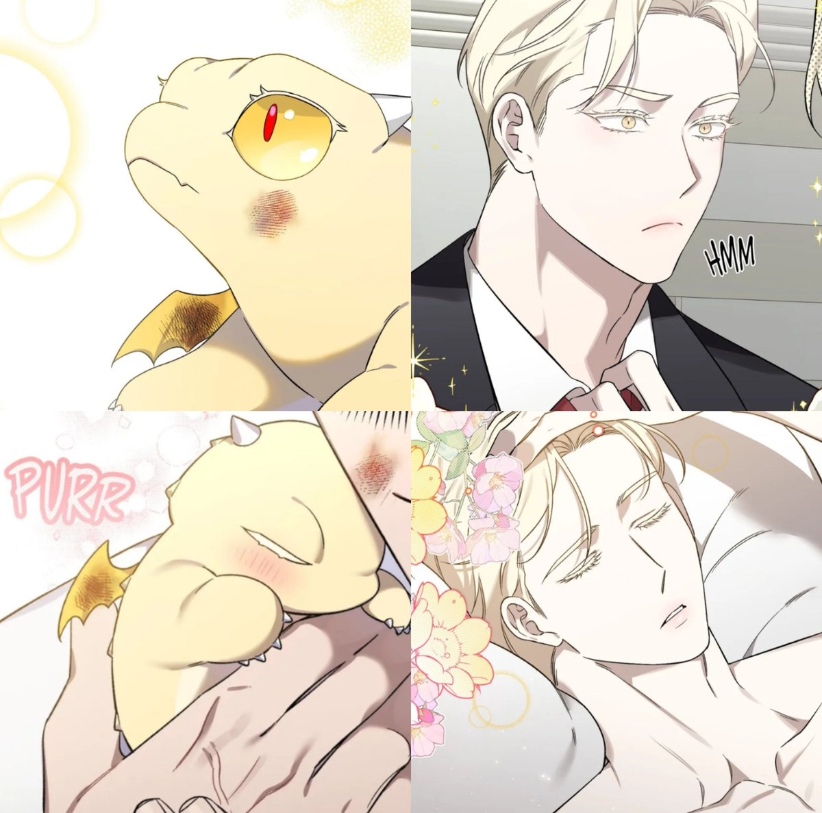 yaoiilogist's tweet photo. dragon form                           human form https://t.co/hQftTXhbxD