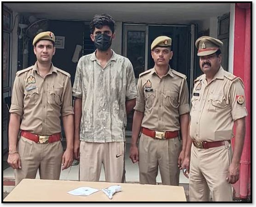 bijnorpolice's tweet photo. #BijnorPolice
थाना नूरपुर पुलिस द्वारा मु0अ0सं0 239/2026 धारा 115(2)/109(1)/352/351(3) बीएनएस से सम्बन्धित अभियुक्त को अवैध शस्त्र सहित गिरफ्तार किया गया।
#UPPolice https://t.co/1MejzZEv5v