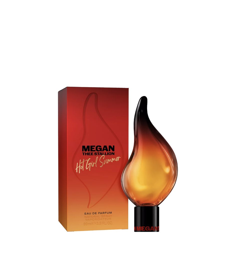 MegansStats's tweet photo. Megan Thee Stallion’s new perfume ‘Hot Girl Summer’ will be released online July 5th and in-stores July 12th at Ulta Beauty. 

The fragrance comes in 3.0 oz and 0.33 oz priced at $84 and $29. https://t.co/7W3SBLundJ