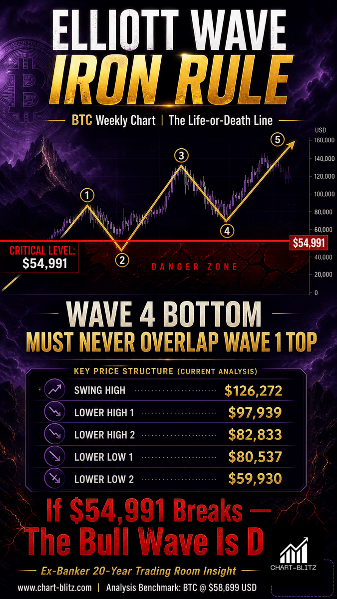 chartblitz's tweet photo. EST 2026-07-01 05:00
📊 Analysis Benchmark @ 58,699 USD
Panicking over $4.5B ETF outflows? Ex-bank trader reality check: News is just a smokescreen for whales to create Exit Liquidity! Read the deep dive here👇 https://t.co/rgzjnBKIFz#BTC #Bitcoin#Crypto#ChartBlitz #ElliottWave https://t.co/9zVyEU0hA3
