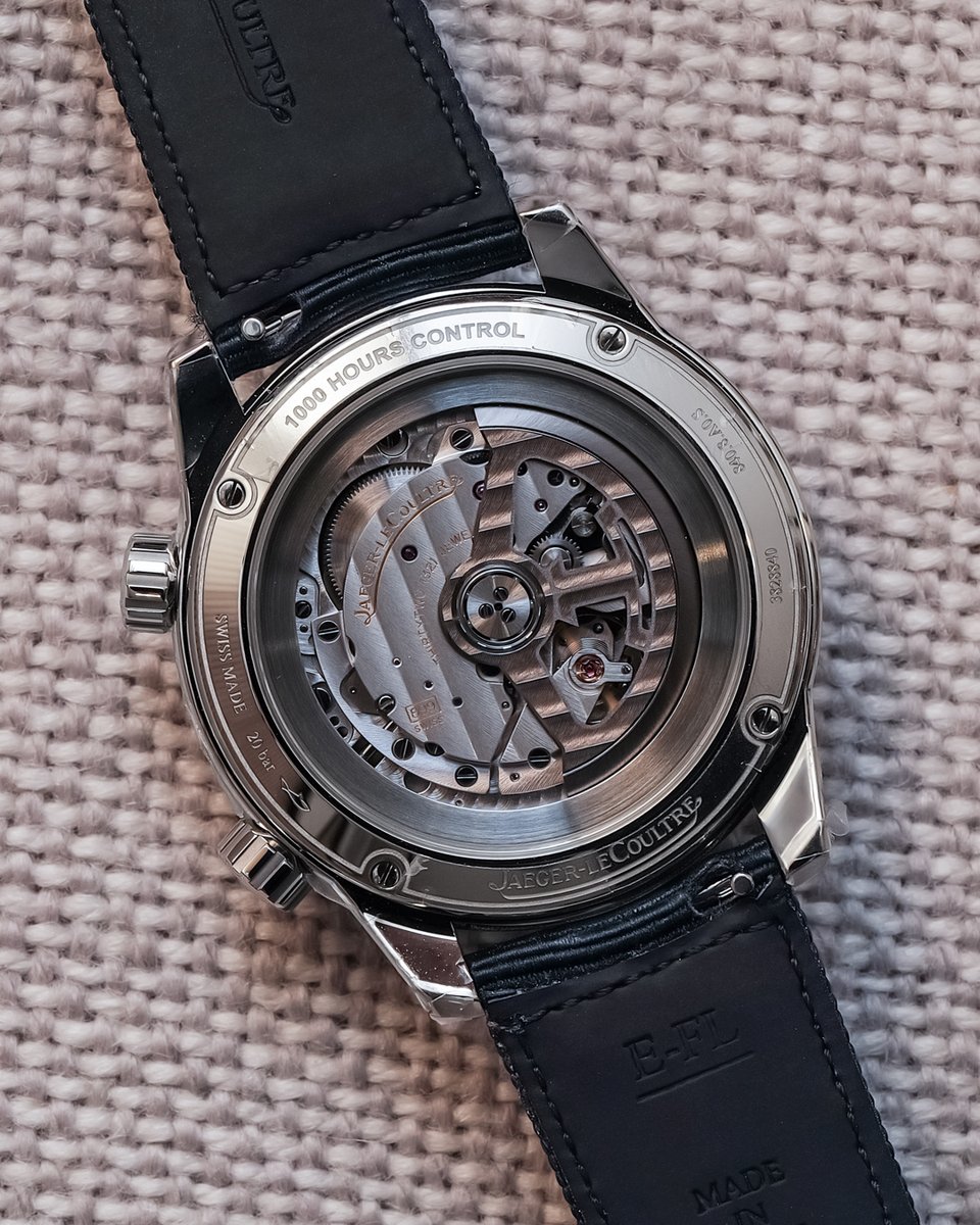 baldassarreted's tweet photo. Jaeger-LeCoultre recently launched a smaller, thinner 40mm take on the Polaris Date, which might just be among the most versatile sizing options we’ve seen in the collection yet. In addition to the 2mm reduction in its diameter, the case profile has been trimmed to 12.9mm, but retains the collection's familiar design language and dynamic blue lacquered dial. This watch is powered by the in-house Jaeger-LeCoultre Manufacture Caliber 899 and, as the brand’s resident sports watch family, is water resistant up to 200 meters. Let us know what you think of this new take on the Polaris Date in the comments!

#JLC #Watches #WatchCommunity