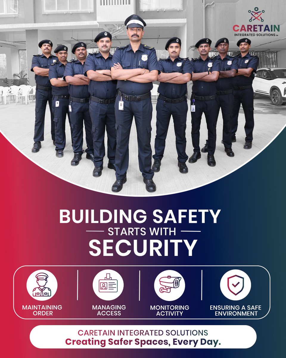 CaretainInte's tweet photo. Security isn't just a service, it's the first step toward a safer workplace.

#Caretain #CaretainIntegratedSolutions #WorkplaceSecurity

[Caretain, Caretain Integrated Solutions, Security Services, Commercial Security, Workplace Safety] https://t.co/YPvdxgAhmY