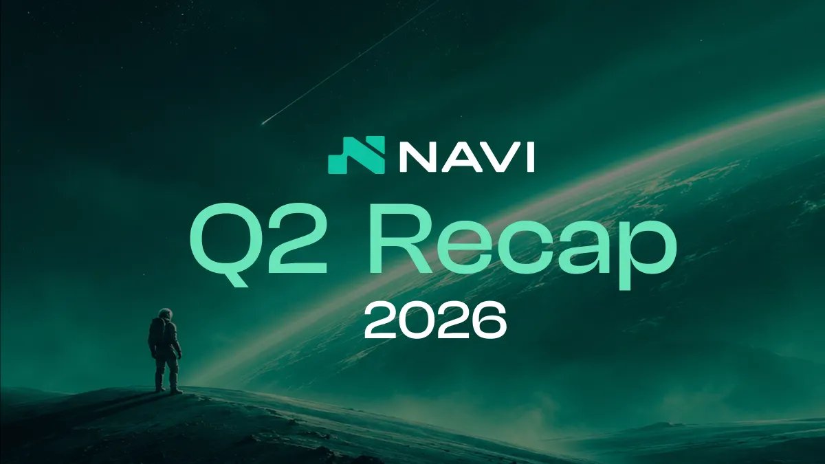 navi_protocol's tweet photo. NAVI Protocol Q2 2026 Recap

Let’s break down everything we shipped in Q2.

From AI-powered infrastructure and new lending markets to RWAs and capital management

Here’s what we’ve been building across the @SuiNetwork ecosystem. 🧵👇

https://t.co/XXbwZOgHKV https://t.co/2dlHPleCLy