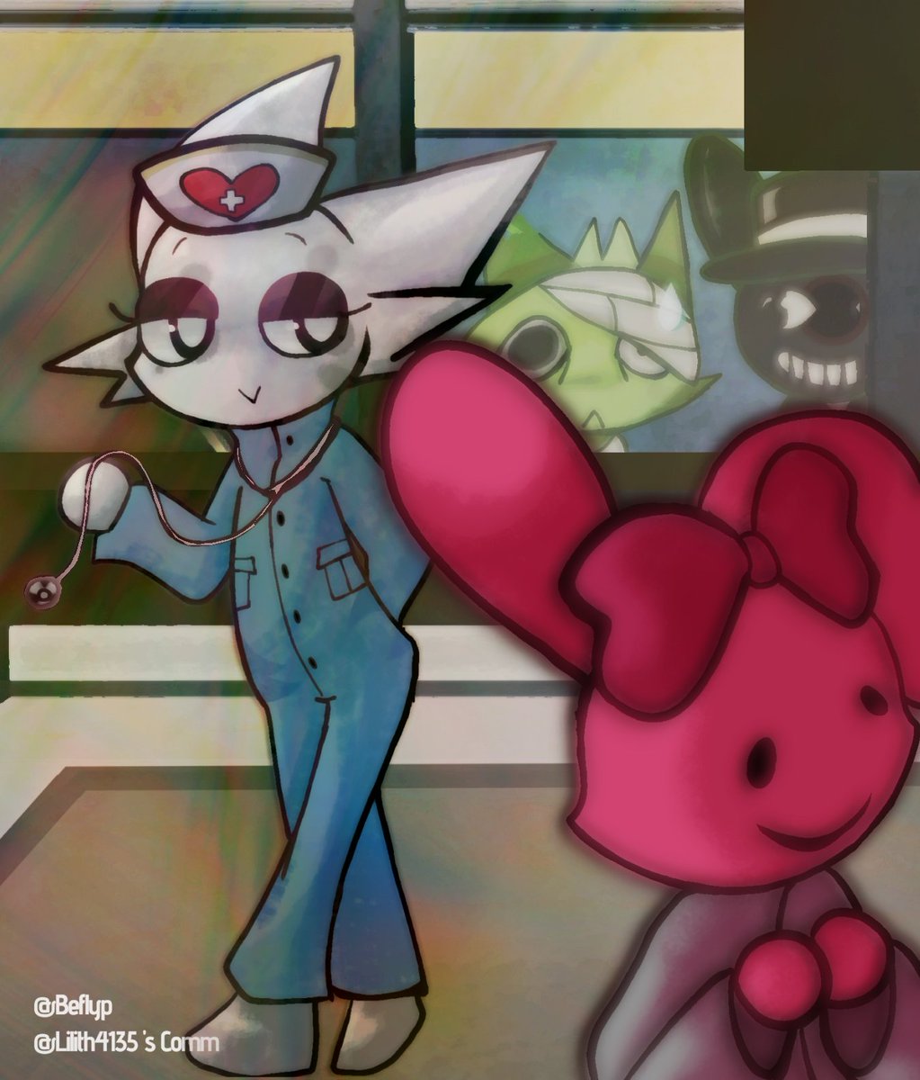 ByBeflyp's tweet photo. Animal hospital x sprunki :D
Otra comm e idea cool de @lilith4135 💖🐛

#animalhospitalroblox #animalhospital #sprunki https://t.co/6VlyEMGEXV