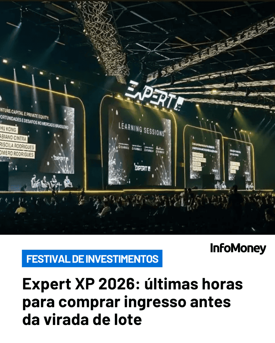 infomoney's tweet photo. A edição deste ano será realizada de 23 a 25 de julho, no São Paulo Expo, na capital paulista.
Leia mais no site do InfoMoney: https://t.co/jVYncAMXmF
Foto: Divulgação
#ExpertXP #XP #XpInvestimentos #Carreira #InfoMoney https://t.co/SQzG8nMPX5