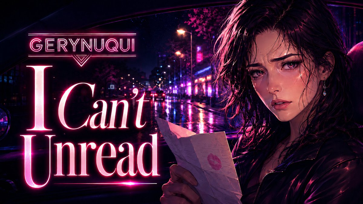 IA_GERYNUQUI's tweet photo. Hay verdades que no se pueden dejar de leer… 💌🌙
Some truths can’t be unread…

🎵 I Can’t Unread — ya en YouTube
🎵 Now on YouTube

https://t.co/xQjujjk6lX

#80sSynthPop #Synthpop #Dreamwave https://t.co/lOYDEWUYCN