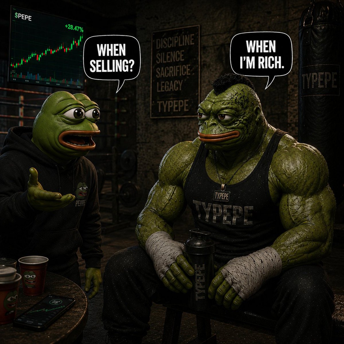 TYPEPE100's tweet photo. #TYPEPE #Pepe #CryptoTwitter https://t.co/L0cBbkIAPx