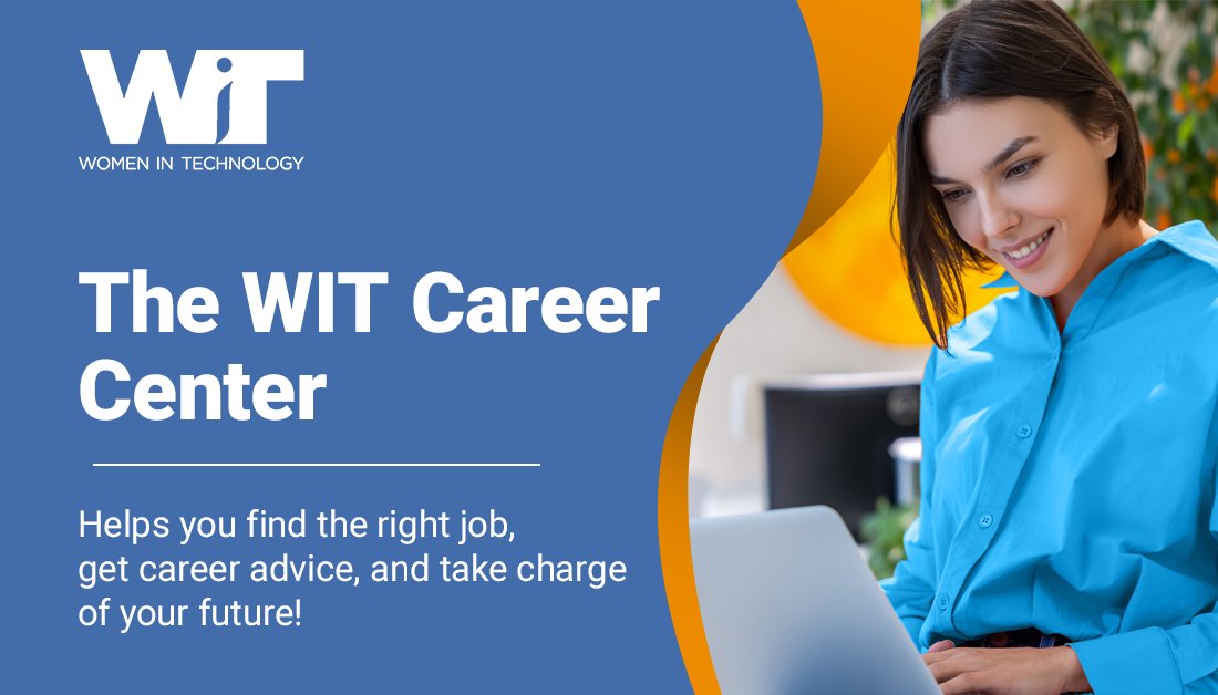 WITWomen's tweet photo. If your next move is on the horizon, visibility matters. WIT members can upload their resume to the Career Center and get discovered by top employers hiring across the tech industry. 

Learn more: https://t.co/JM9iywmNHQ

#CareerGrowth #WIT https://t.co/GfT6BE5S31