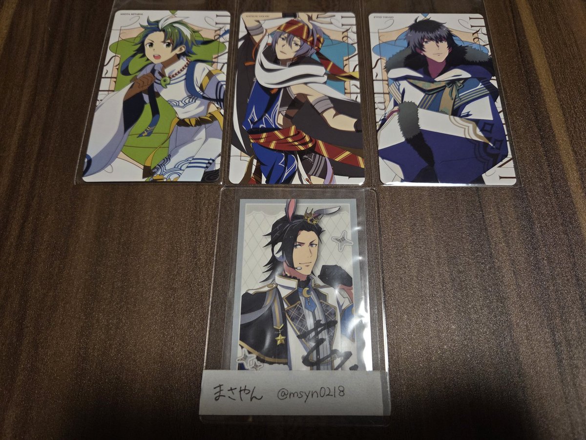 msyn0218's tweet photo. 【交換】アイドルマスターSideM　TRANSCENDENT T@LES　TT　CD 特典

譲）翔太　夏来　恭二

求）玄武1

郵送のみです！ https://t.co/rU0HB6HBc2