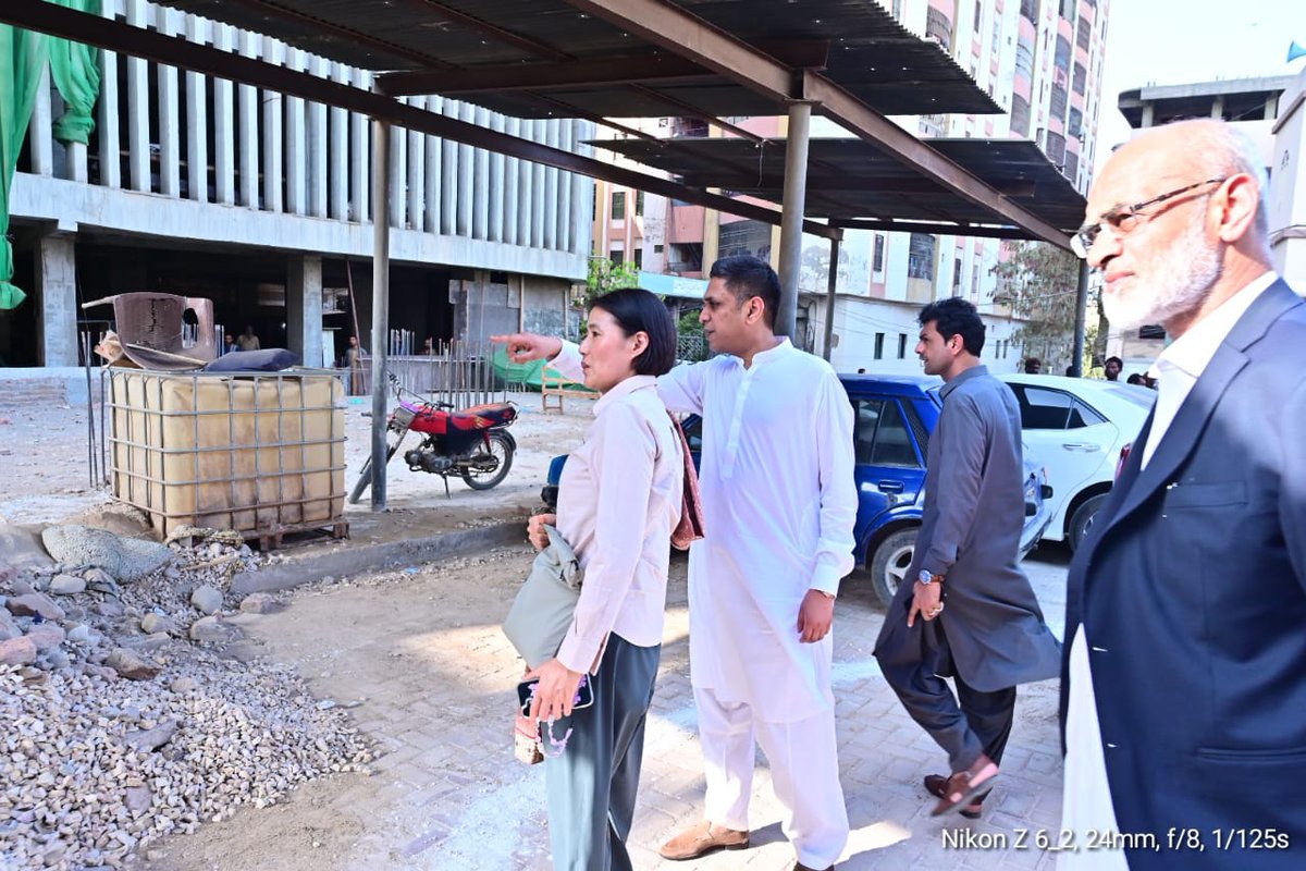BRArsalanSheikh's tweet photo. Visited the Sukkur Municipal Corporation Office with the distinguished delegation from the Asian Development Bank (ADB) to review ongoing development initiatives. https://t.co/HGW1MQAJKH