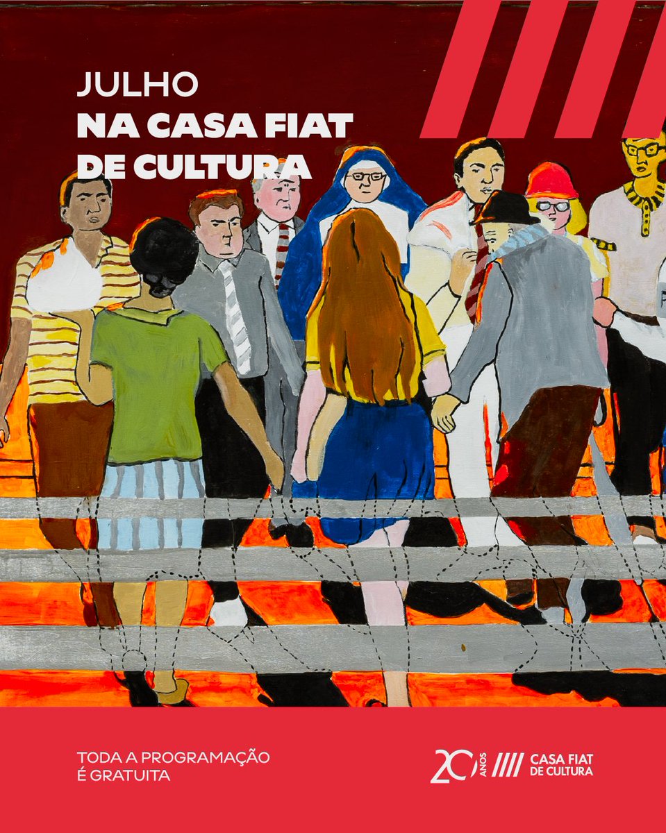 casafiat's tweet photo. Julho chegou e, por aqui, a cultura pulsa em cada detalhe. Confira o que preparamos! Acesse: https://t.co/TOwHMqjn7V https://t.co/rpkGGCG7UT