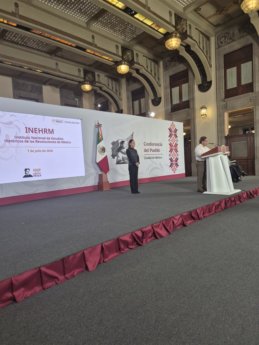 JASRA1's tweet photo. El titular del @INEHRM @FelipeAvila rememora el 1 de julio de 2018 como la fecha en la que el pueblo optó por una transformación pacífica y democrática iniciando así la 4ta Transformación de nuestra Historia https://t.co/RnoArDyL0c