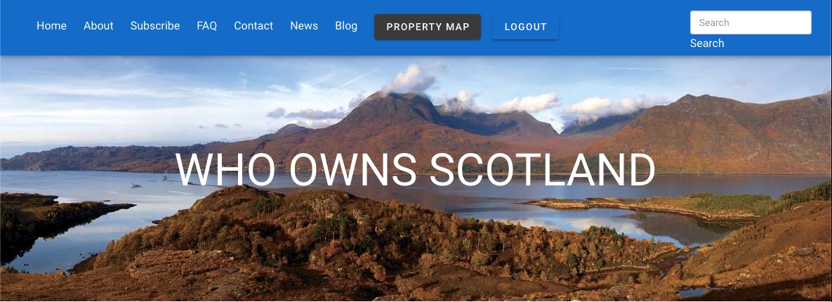 andywightman's tweet photo. Who Owns Scotland? 

Since September 2022, I have been building an online platform that enables you to find out who owns rural land in Scotland. It is the latest iteration of a project I started over 30 years ago in 1994. Today I am publishing the latest update (June 2026) which contains ownership information on 5025 landholdings covering 5.9 million hectares (14.7 million acres) or over 77% of rural Scotland 1/3