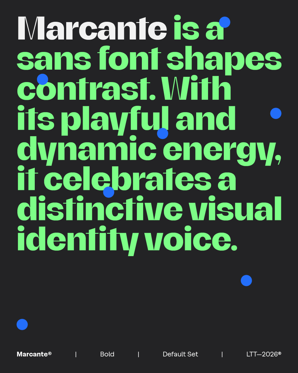 MyFonts's tweet photo. Summer's heating up with these Hot New Fonts.
These are the top 10:

1. Marcante by Latinotype
2. Beth from LatinoType
3. Hattrick by W Type Foundry
4. Dupioni by SilkType
5. Postamp Grotesk by Fontfabric
6. Profa by Eko Bimantara
7. The Rokvella by Slex Studio
8. Voux by Miller Type Foundry
9. SLTF Spanish Archer by SilverStag
10. Effimera by Resistenza
View the full list of hottest new fonts from around the world: https://t.co/BCcIfU0pws

Featured images: Marcante, Effimera, Voux.