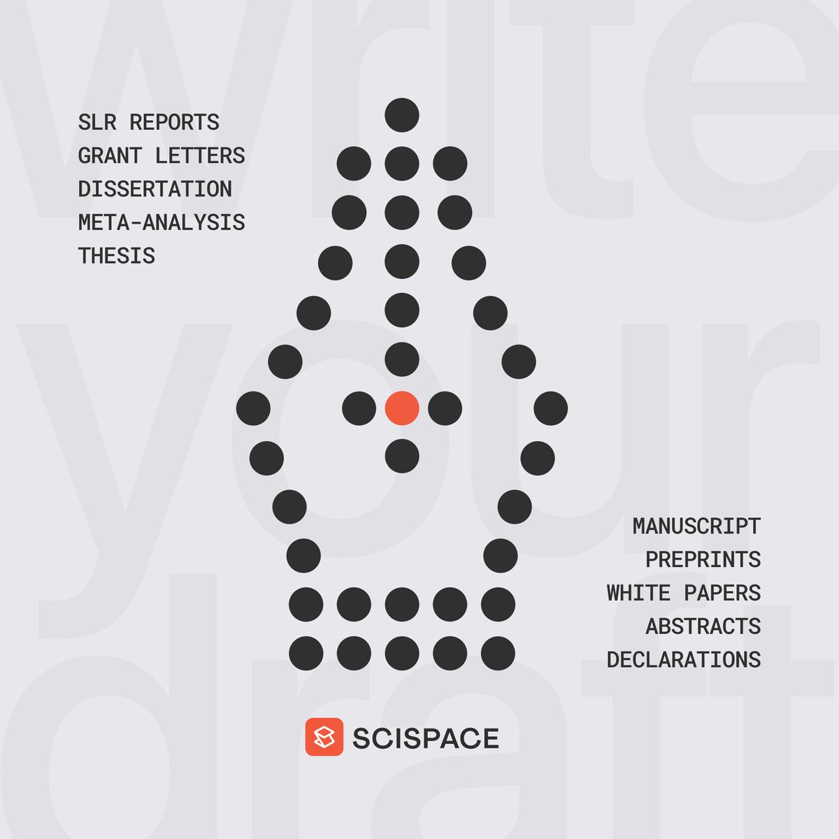 scispace's tweet photo. From scattered ideas to polished research drafts, SciSpace Agent helps you write with structure, clarity, and evidence.

Write with SciSpace: https://t.co/wxDsXKIgHa https://t.co/8rSr8NDwR7