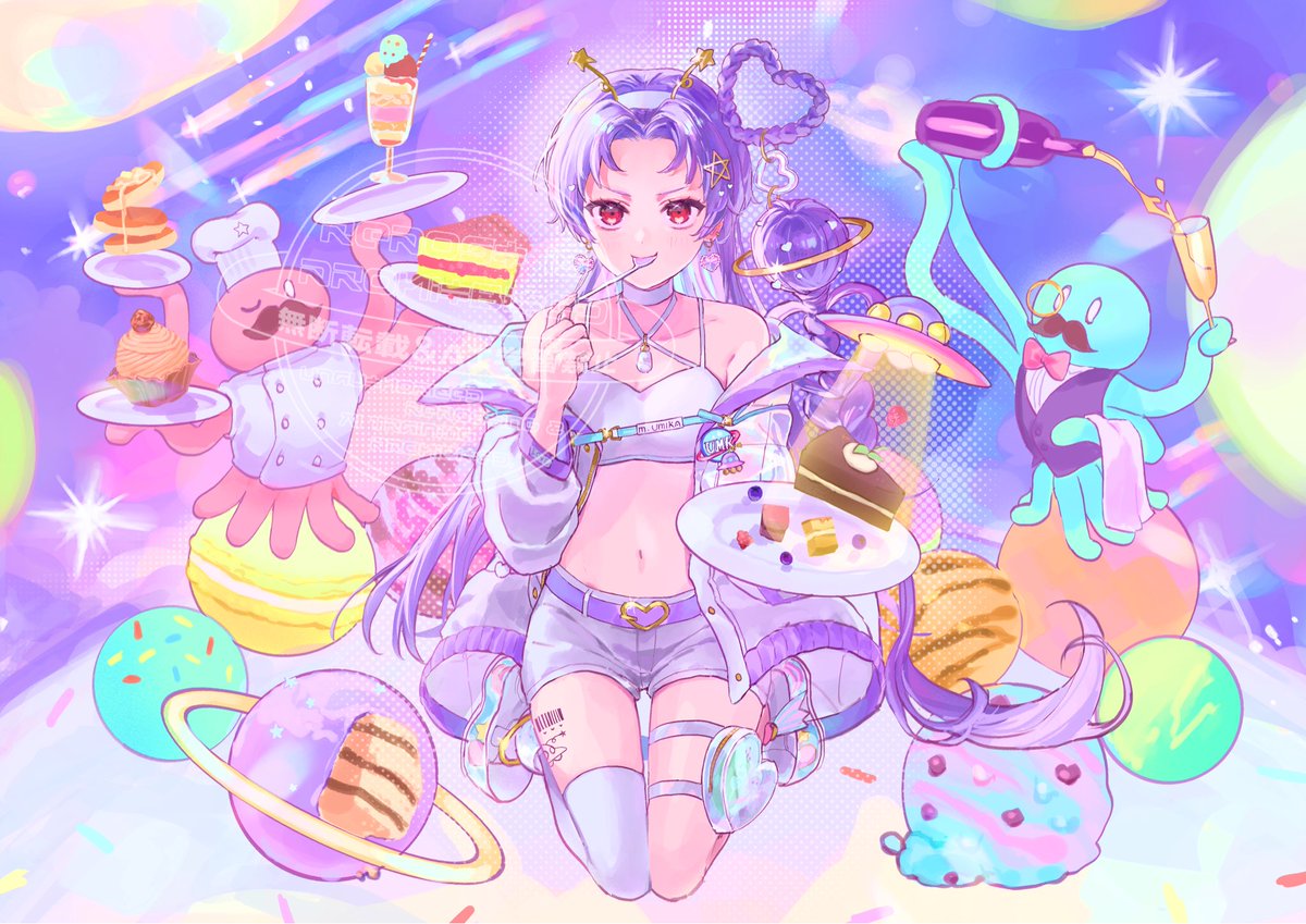 Mashio_umika's tweet photo. 🪐#1枚絵公開🍰

「3周年お祝いしてくれて本当にありがとう🥳」

これからもよろしくね✨✨✨ https://t.co/FQyVfwzI8j