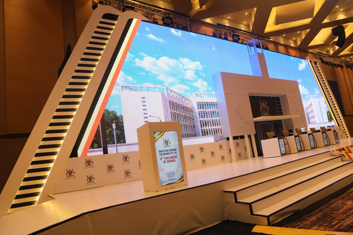 DVIUganda's tweet photo. We don't just set up events, we transform spaces.
This time, we brought Parliament to Speke Resort Munyonyo through exceptional stage design and technical production.
Trust DVI to bring your vision to life.
#DVIUganda #EventProduction #AVSolutions #dvievents https://t.co/dthEJ4gUbo