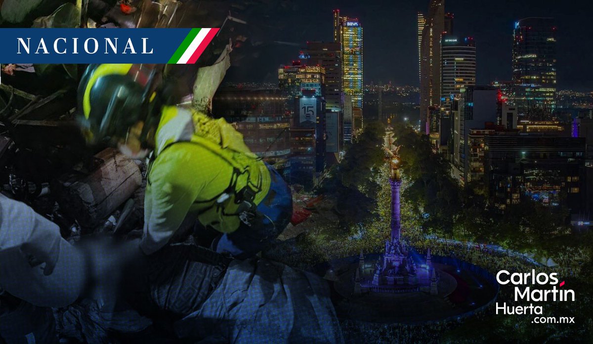 carlosmartinh's tweet photo. ⚫️ Luto en los festejos en CDMX. Tres personas fallecieron por asfixia tras quedar atrapadas en estampidas en las inmediaciones del Ángel de la Independencia

Las víctimas son un hombre de 44 años, una joven de 19 y una mujer de 48 años. https://t.co/Eb5JwYYIUj