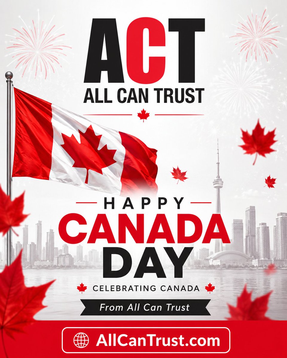 trust_can's tweet photo. Grants and Loans and Subsidies are not the only thing that makes Canada Great! Happy Canada Day from our team!
#CanadaDay #Celebration #HappyCanadaDay https://t.co/e51rWmlgi0
