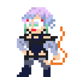 MACD5752's tweet photo. ドット絵新作〜✨
ルーシーに見えるかしら?w
配色が凄く難しかったです。
これで残りは1体…明日になったら2体かw
#GGST #ドット絵 #ロックマン風ドット絵 #GGST_LU https://t.co/cn4ts7SJTF