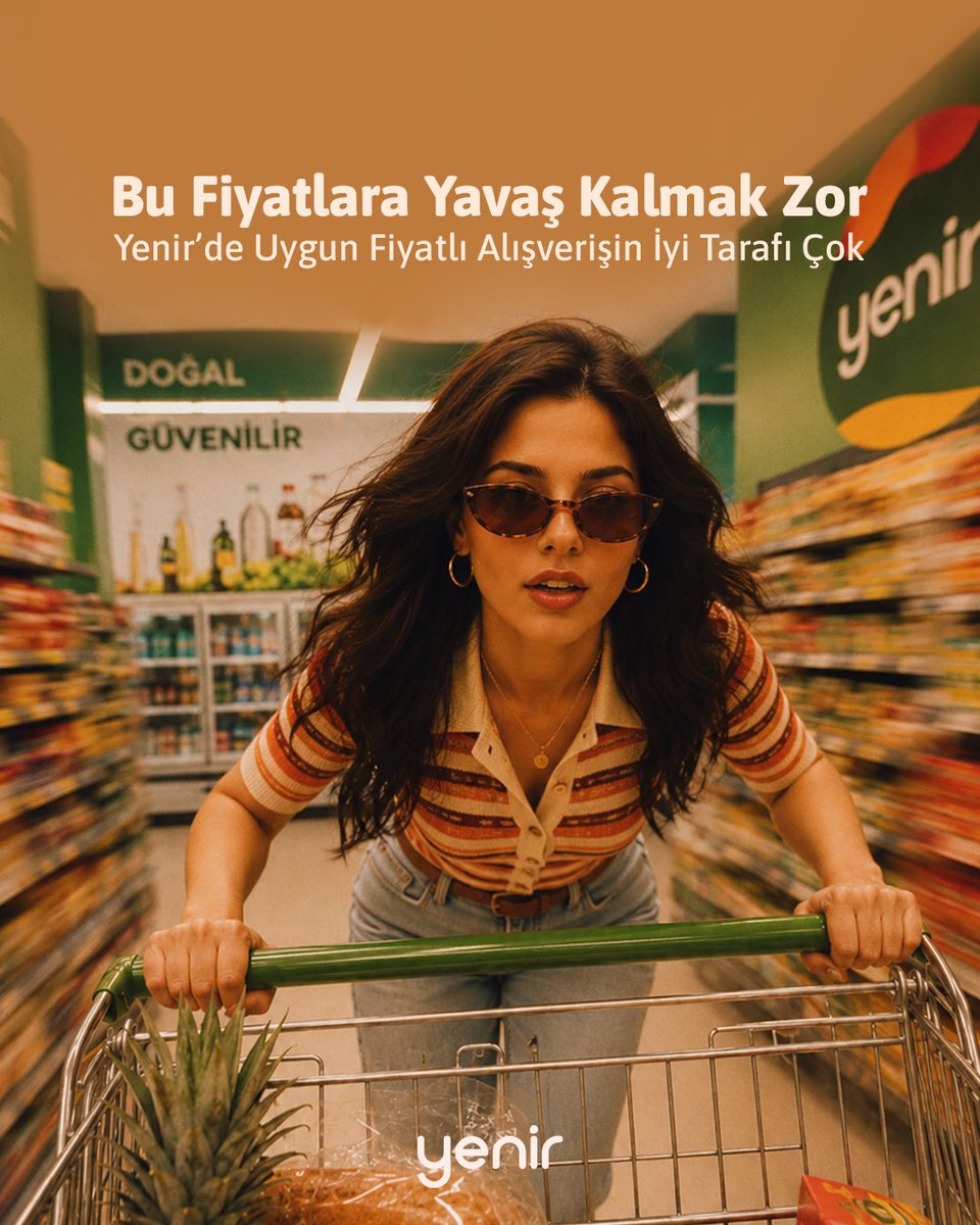 yenir_com's tweet photo. Bu fiyatlara yavaş kalmak zor.

Yenir’de %80’e varan indirimlerle tasarruf artar, israf azalır. 🔻🛒🏷️

#yenir #döngüselmarket #israfsavaşçısı #market #hesaplıalışveriş https://t.co/SgG7qQBLW5