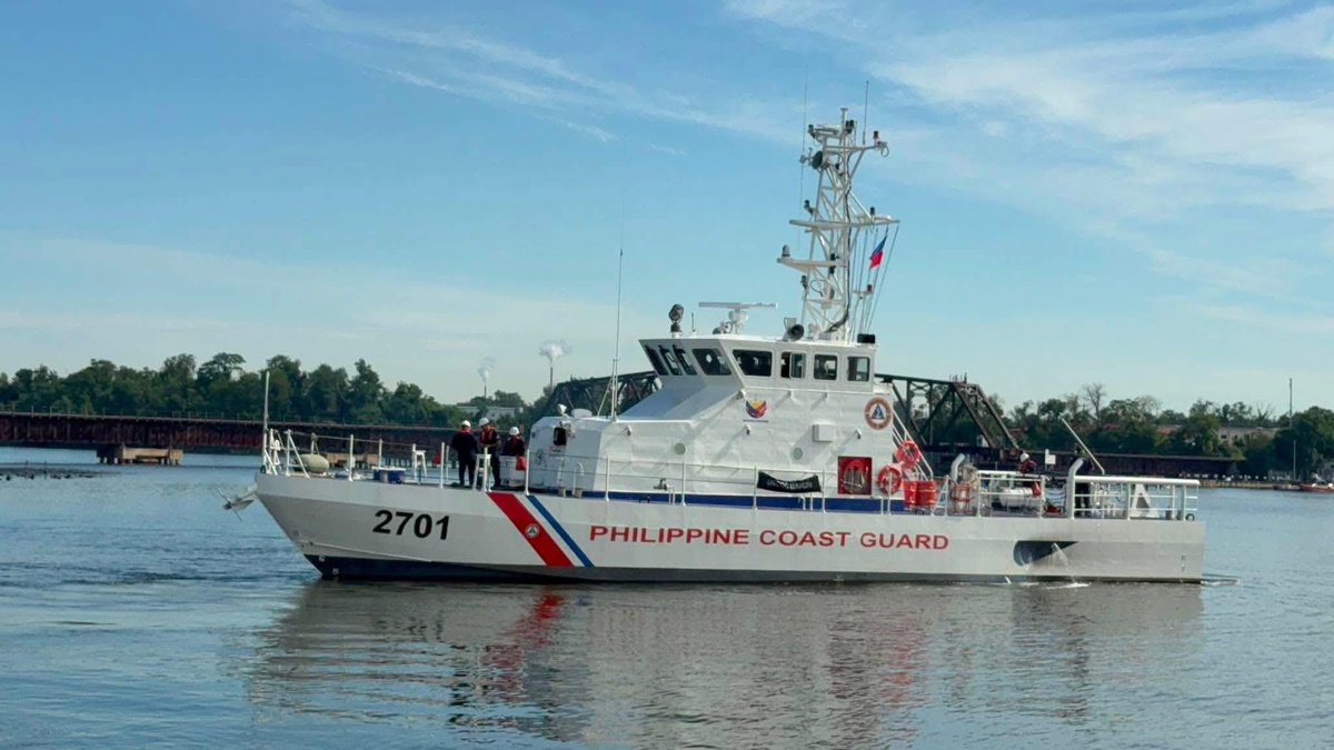 PhilippMonitor's tweet photo. PDM Report: Ex-US Marine Protector-class, BRP Pag-Asa (PATS-MPC-2701) is currently undergoing pre-transfer training and drills in Maryland. The activities are intended to prepare its future crew and ensure the vessel is ready for service upon delivery. https://t.co/r8i62gBlqf