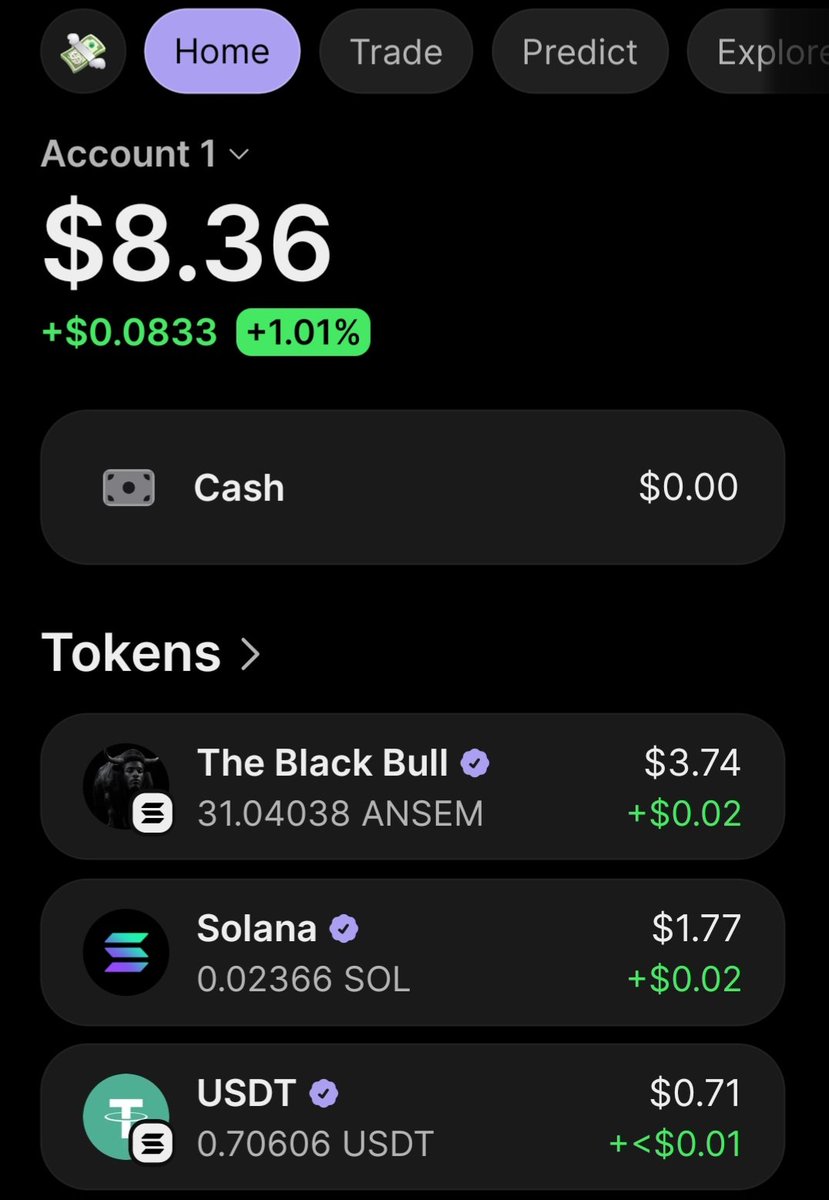 0xNoochy's tweet photo. It's not much.

31 $ANSEM is all I can afford right now.

Everyone starts somewhere.

I'm holding them for the long term.

I'm happy to be part of the journey. 🖤

@blknoiz06 https://t.co/mMKOknA53h