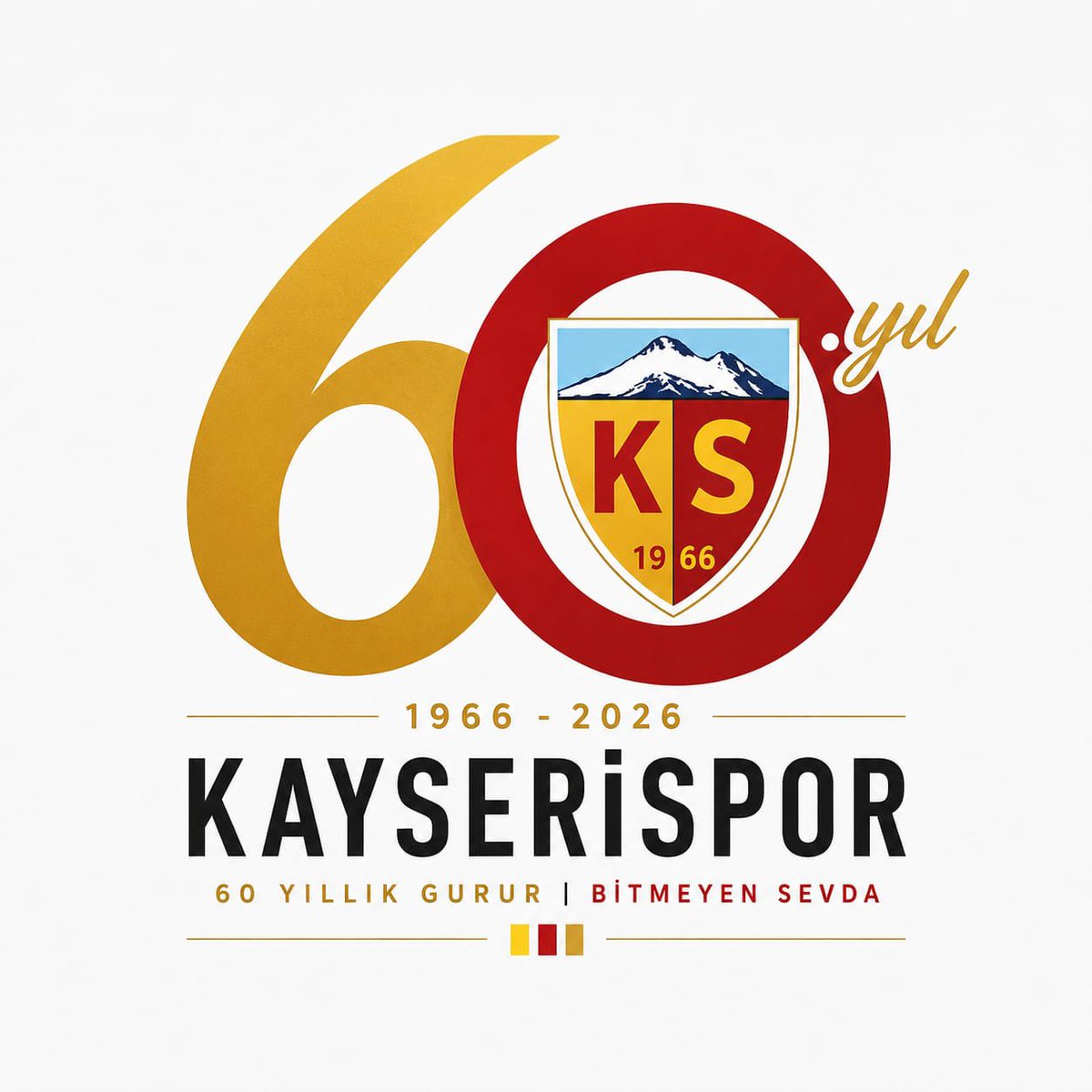 SinyorMane's tweet photo. İyi ki...💛❤️

#Kayserispor60Yaşında https://t.co/ztEghAvCIZ