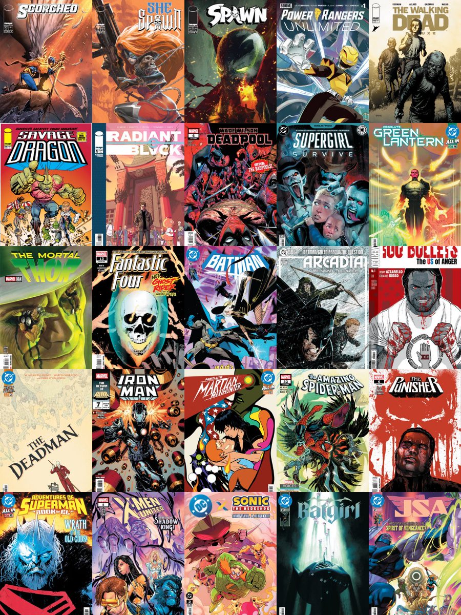 iREUS_SA's tweet photo. IT'S NEW COMIC BOOK DAY!!

• The final issue of Absolute Martian Manhunter
• The return of Ojo, Sinestro, and War Machine
• The debut of Verity Pennyworth
 And more! https://t.co/sF6KgUjAXC