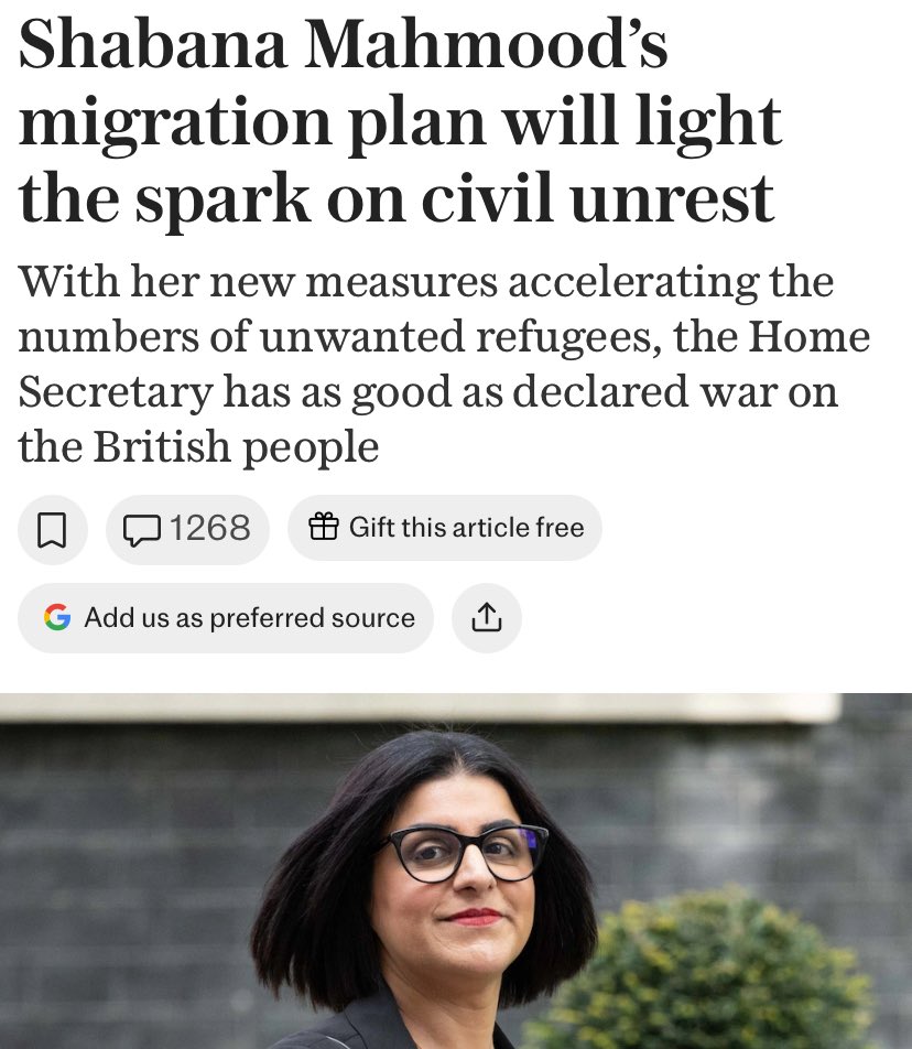 NickBuckleyMBE's tweet photo. Civil war is inevitable in Britain. Not old fashioned armies but mass interracial conflict. For decades we have been pushed towards it by blind politicians. A spark is coming. Scary times ahead. https://t.co/4gftzEyTlV