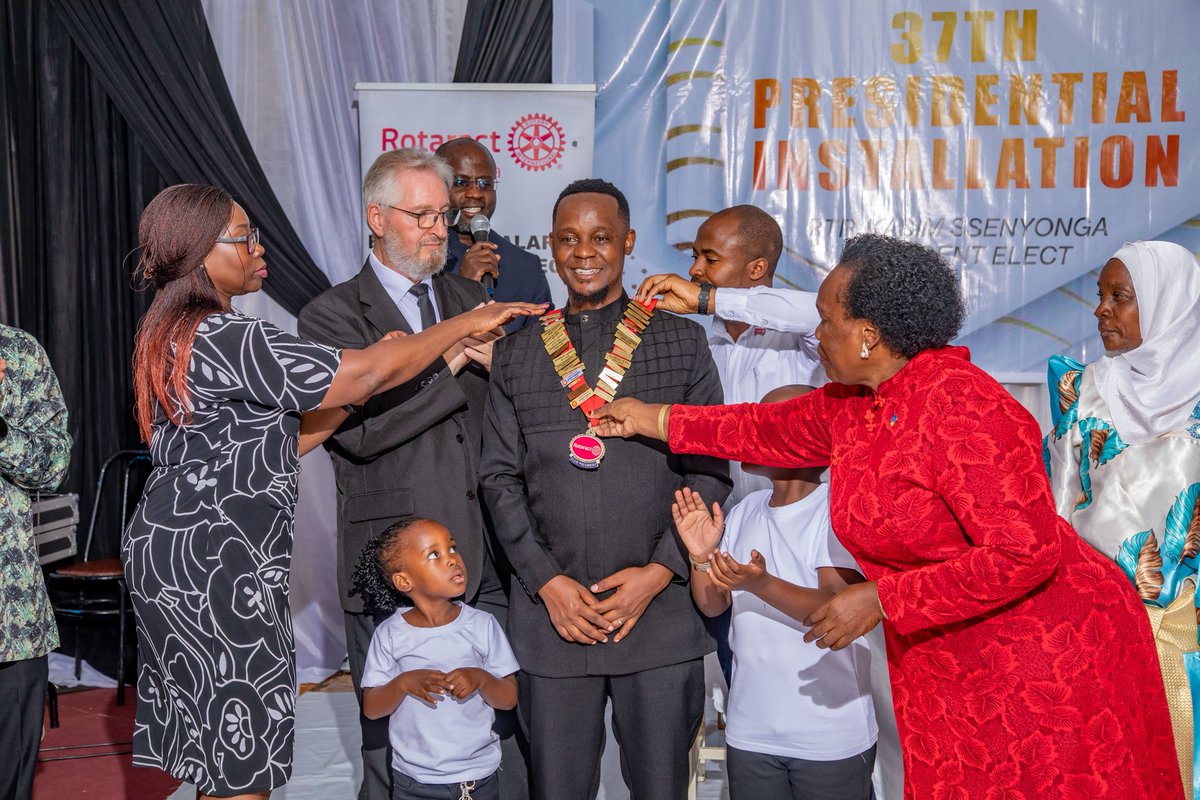 yesuganda256's tweet photo. Congratulations to our very own @skkats1  upon your installation as the 37th President of the Rotaract Club of Jinja. 

Your dedication, passion for service and commitment to youth empowerment continue to inspire us all. As the YES Committee, we are proud to see one of our own take on this noble responsibility and we have no doubt that your leadership will create lasting impact.

Wishing you a successful and transformative year of service. Go and lead with purpose. 
#Congratulations #PeopleOfAction #Rotaract #YouthLeadership #YESUganda @rotaryd9213 @RotaractD9213