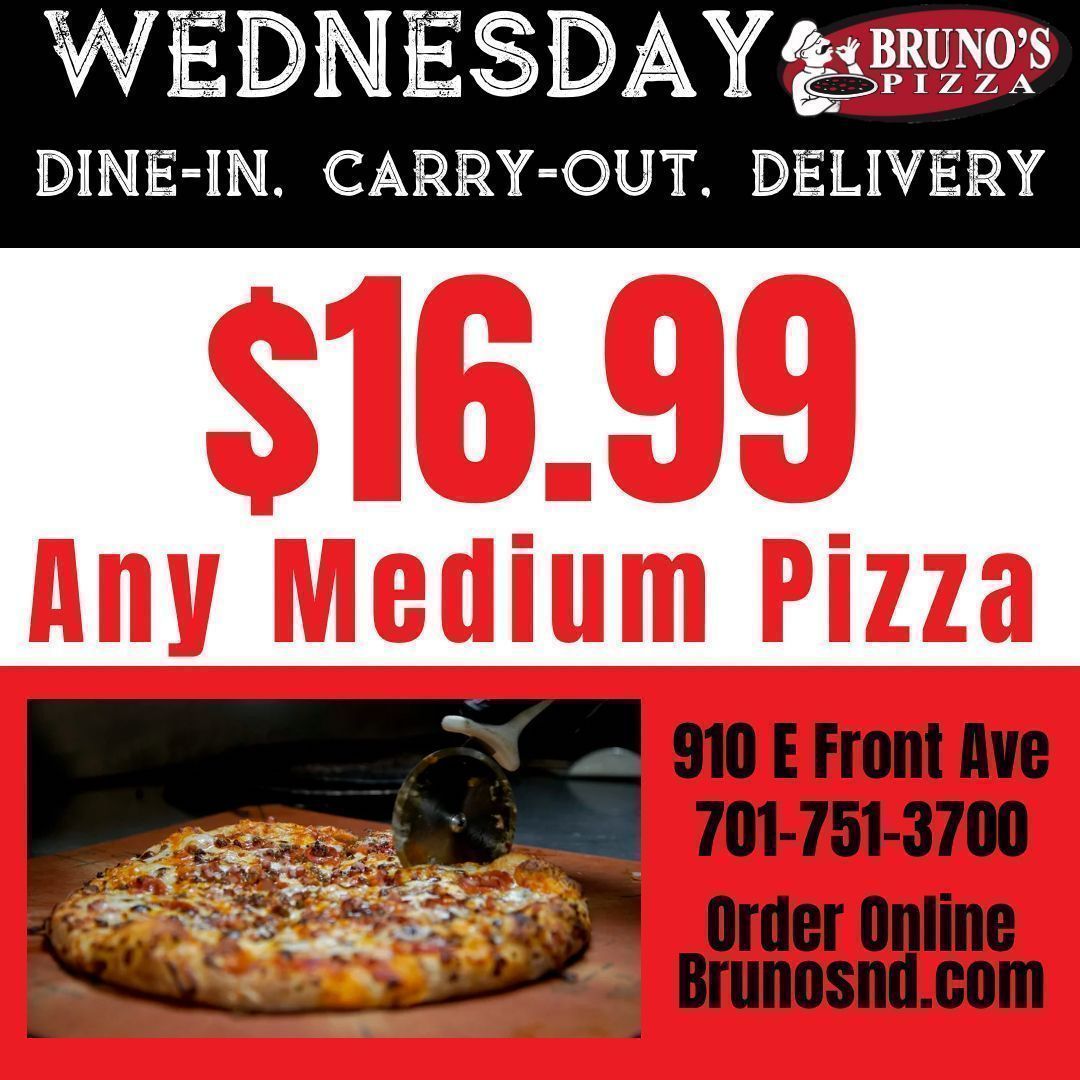 Bruno910e's tweet photo. Order online 
https://t.co/3BadGEO1rB

701-751-3700

910 E Front Ave

Carry-out, Delivery, Dine-in
#chasetheflavor #localpizza #bismarck #mandan #pizza https://t.co/YEJ14d5YA2