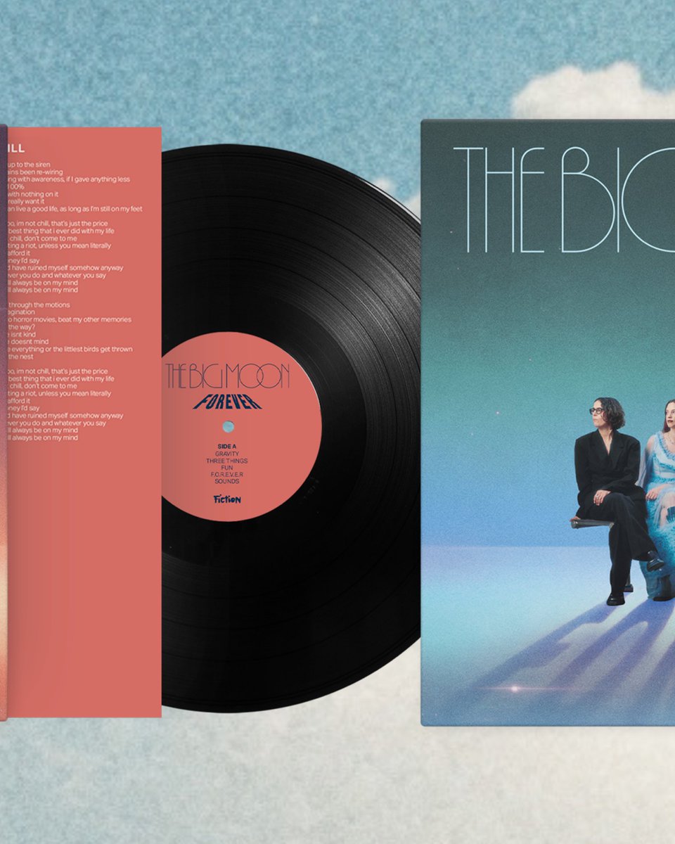 thebigmoon's tweet photo. ‘Forever’, our new album, out 30th October!

Pre-order it from our online store and get access to pre-sale tour tickets, on sale tomorrow at 10am 🌙

https://t.co/OvpFwUdaSG https://t.co/0zuHILpYXE