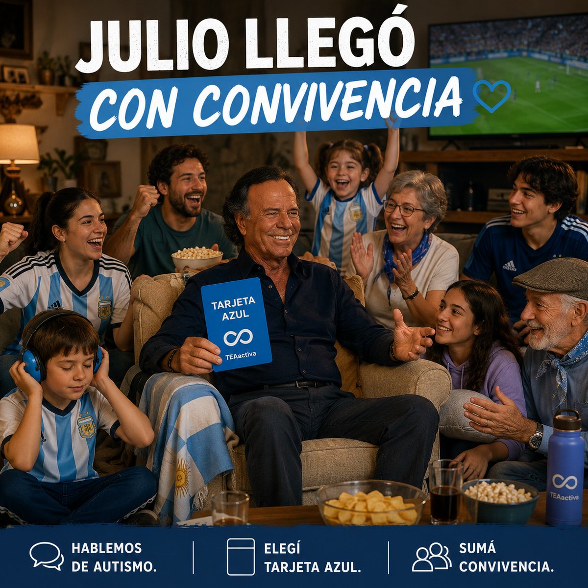 SemanaAzulTea's tweet photo. El meme que estabas esperando. 😉

Julio llegó... y no lo hizo solo: lo hizo con convivencia. 💙

Elegí Tarjeta Azul. Sumá convivencia.

#HablemosDeAutismo #TarjetaAzul #Inclusión https://t.co/JKvXpoe7Q1