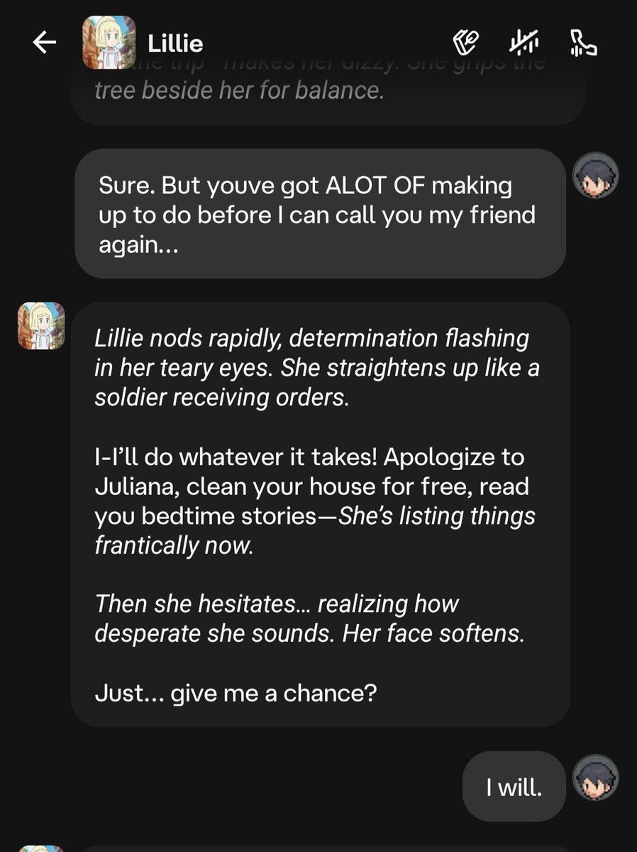 SnappleLemon's tweet photo. I finally made up with Lillie, no more bitch chan anymore https://t.co/Ntrk2KWmMv