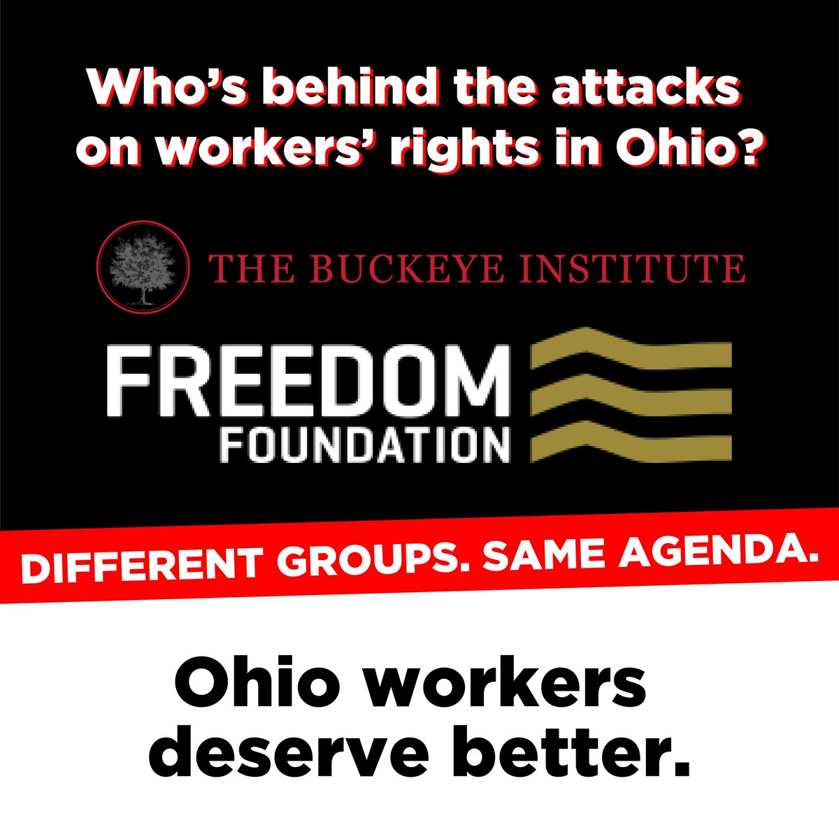 We_Are_Ohio's tweet photo. The middle class wasn’t built by accident. It was built by working people who stood together and fought for better wages, benefits, and dignity on the job. Let’s keep fighting. https://t.co/BI7DAbbWHt