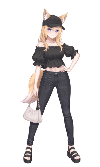 私服宇迦ちゃん #ninjart